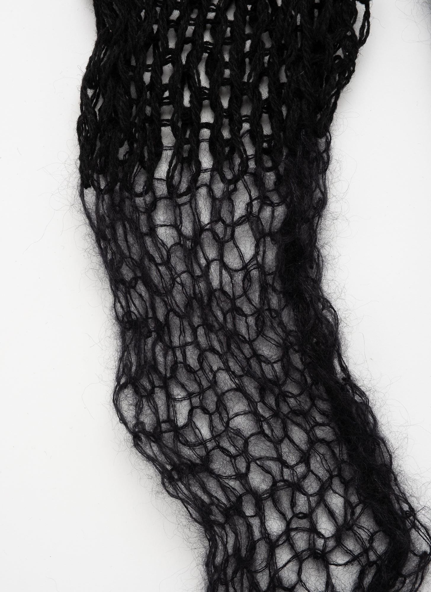 Raf Simons Radioactivity Web Knit Sweater - A/W 1998