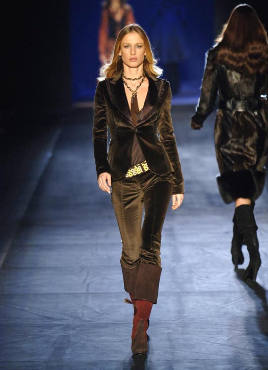 Costume National Velvet Jacket - A/W 2005