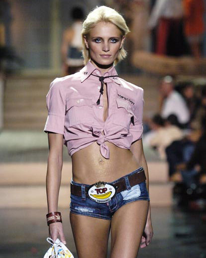 Dsquared2 Top Scout Shirt - IT 40 - S/S 2005