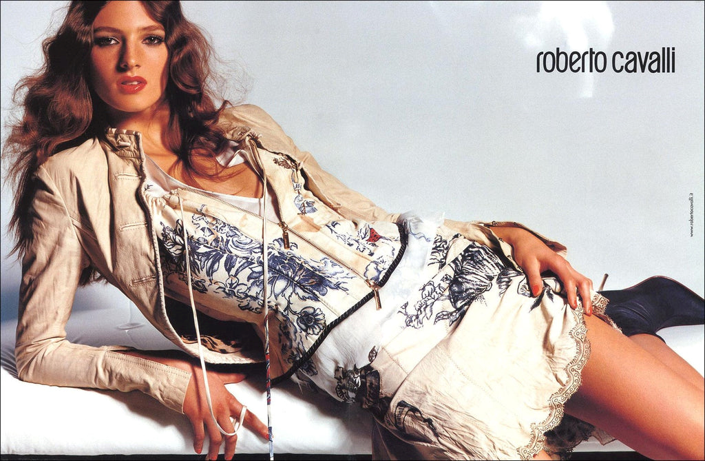 Roberto Cavalli Tattoo Corset - S/S 2003 - M